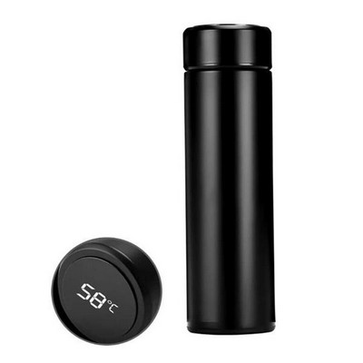 17 Oz. Temperature Display Vacuum Insulated Water Bottle