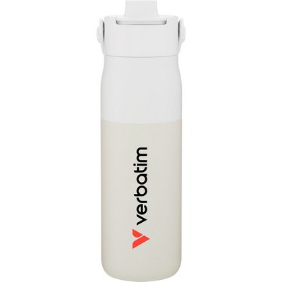 23 oz Larq Purevis2 Water Bottle (Granite White)