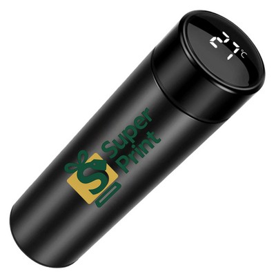 Thermos Water Bottle with LED Temperature Display