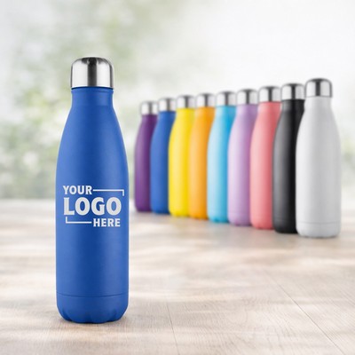 Custom 17 Oz /25 Oz Vacuum Insulated Cola Shape Bottle
