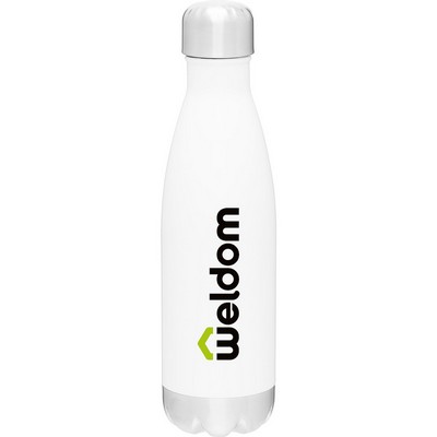 17 oz h2go Force Water Bottle (Gloss White)