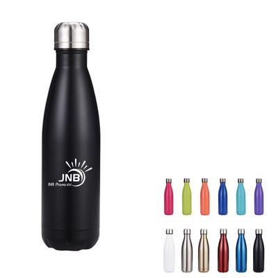 17 Oz Stainless Steel Vacuum-Insulated Water Flask