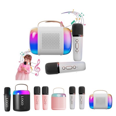 Portable Karaoke Machine Set