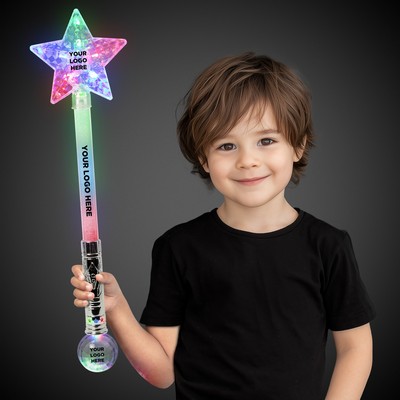 Prism Star LED Wand w/Strobe