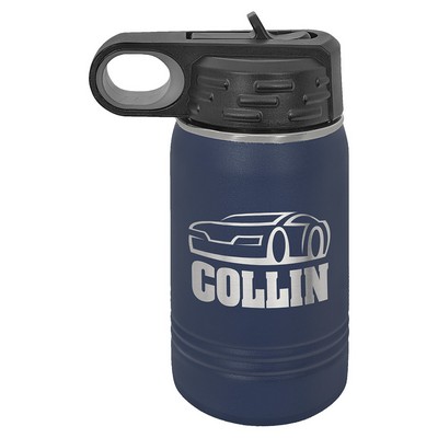 Polar Camel 12 oz. Navy Blue Water Bottle