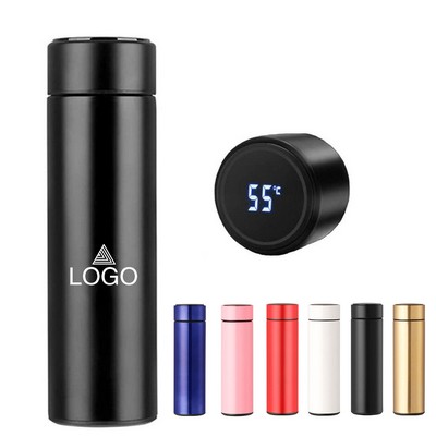 17 OZ LED Temperature Display Bottle Smart Water Bottle