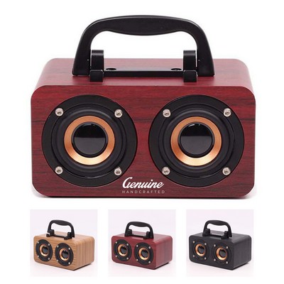 Retro Wooden Bluetooth Speaker