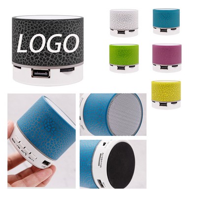 Portable Mini Crackle Bluetooth Speaker