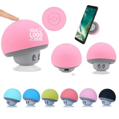 Mushroom Speaker w/Suction Cup